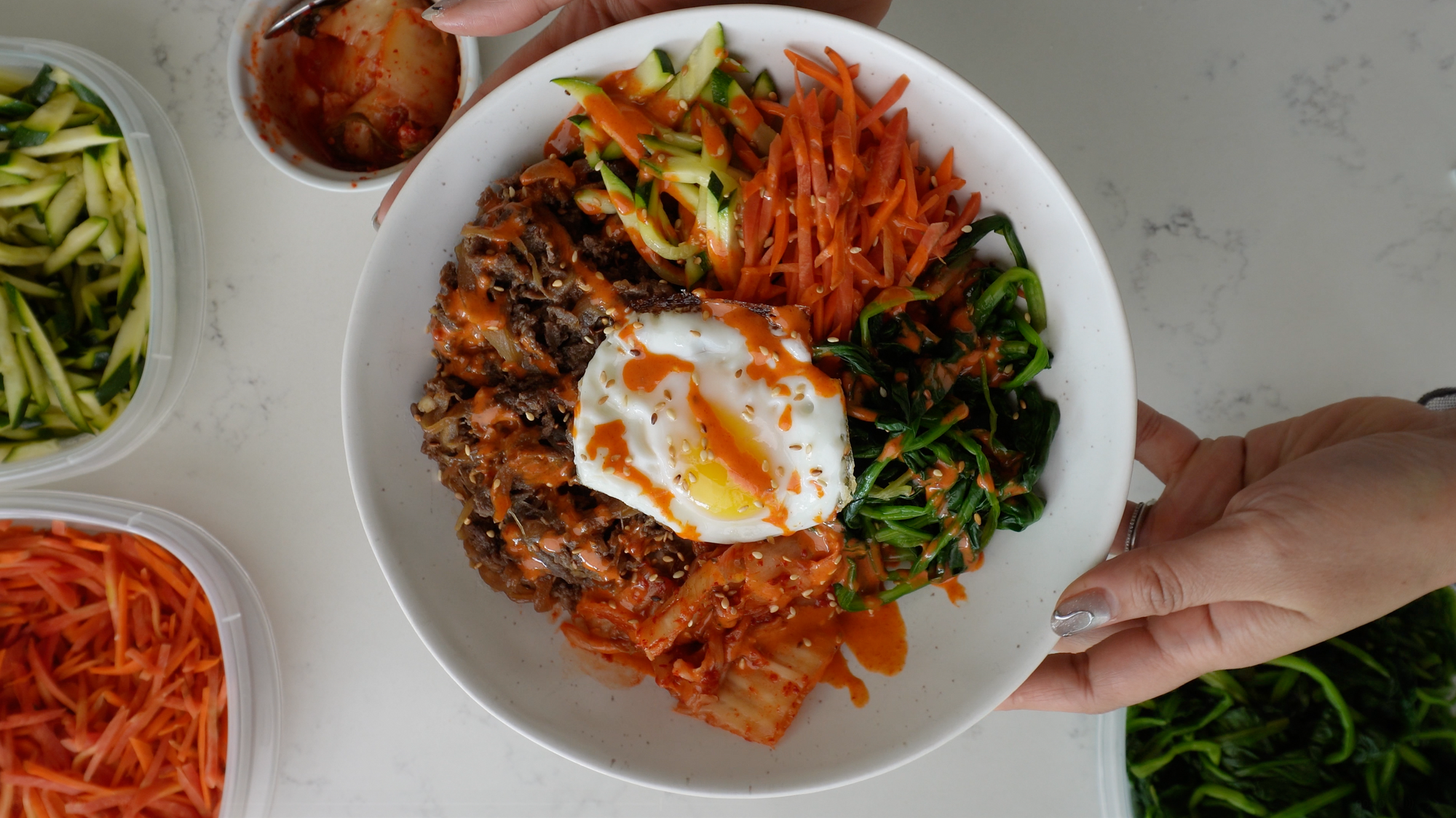 Protein-packed Beef Bulgogi Bibimbap Bowl 🇰🇷
