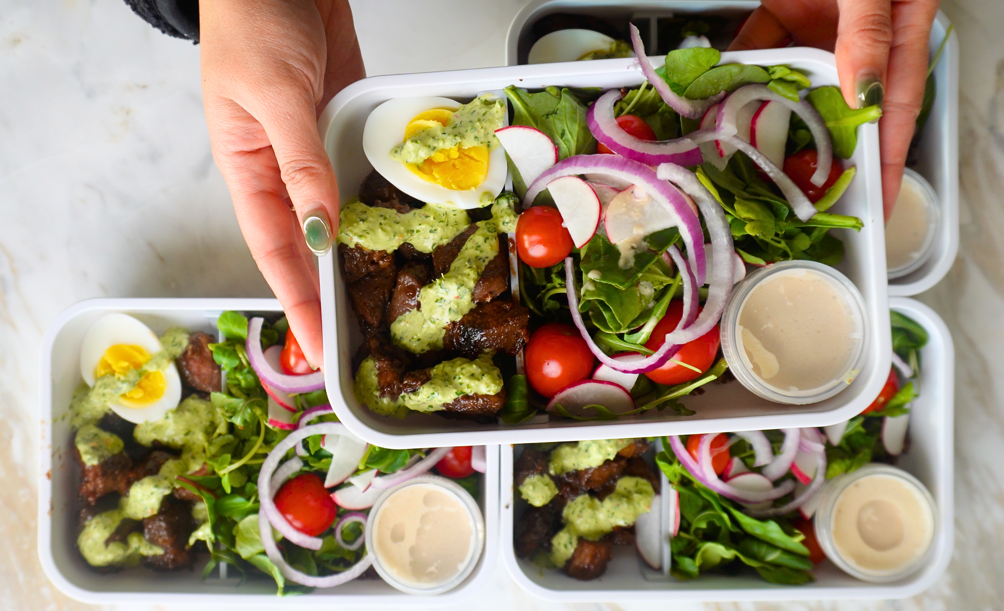 Sylvia Nguyen Shaking Beef Salad - Vietnamese Lunch
