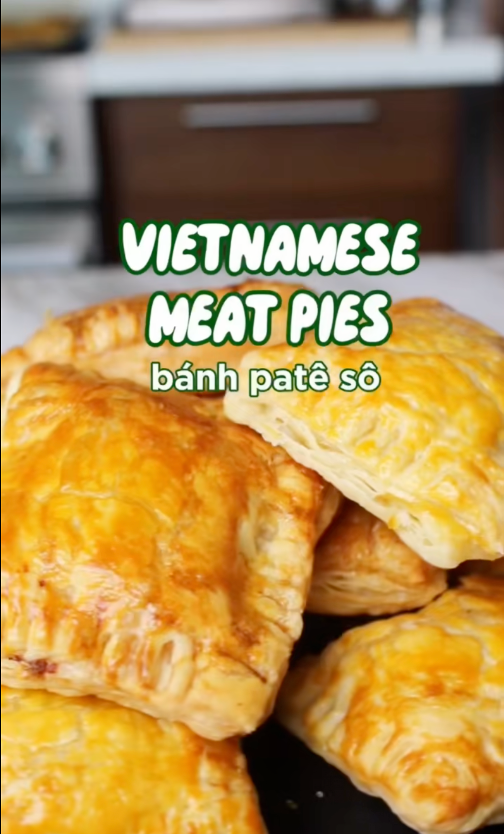 Bánh Patê Sô (Vietnamese Savory Puff Pastry)